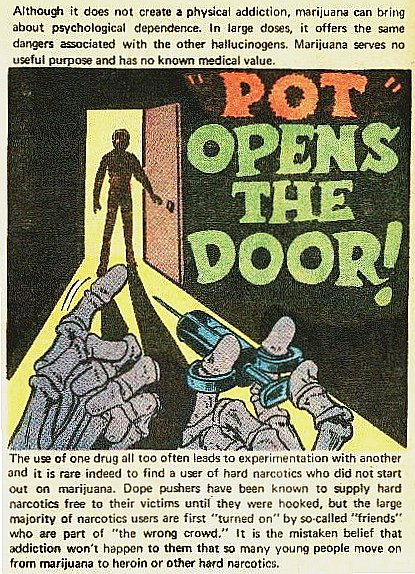 Teen-Age Booby Trap (Comic Book from the US Bureau of Narcotics & Dangerous Drugs, circa 1970)